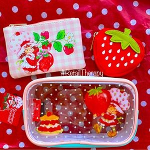 Strawberry Shortcake Cosmetic Bag Set
